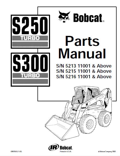 s250 bobcat parts diagram